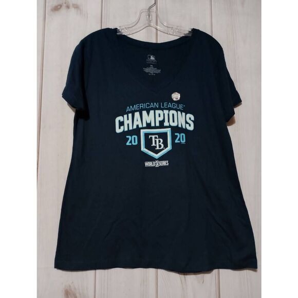 Genuine Merchandise Shirt Ladies 2xl Tampa Bay Baseball - Picture 1 of 5